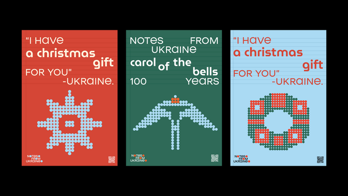 Notes from Ukraine - Fonts In Use